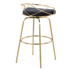 30" Fixed-Height Barstool with Swivel