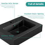 Integrated Engineered Solid Surface Basin