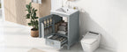 20" Bathroom Vanity with Sink and Soft Closing Door