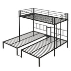Triple Twin Over Twin Bunk Bed