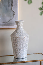 D9.8x19.7" Decorative Paper Powder Vase with Tapered Design