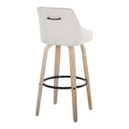 30" Fixed-Height Barstool with Swivel