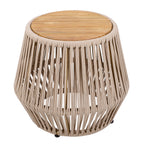 Acacia Wood Side Table
