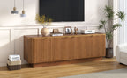 Vibe Haus Mid-Century Modern TV Stand for 70 Inch TVs