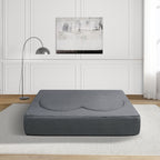Folding Sofa Bed - Teddy Bear Fabric Sleeper