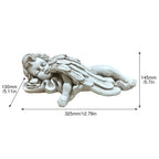 Magnesium Oxide Lying Angel Statue