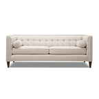 Jack 84" Modern Tuxedo Tufted Sofa, Sky Neutral