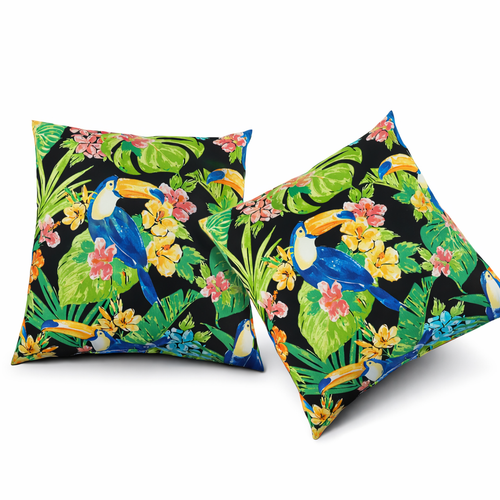 2 Pack Outdoor Throw Pillows