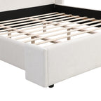 Elegant Wingback Bed