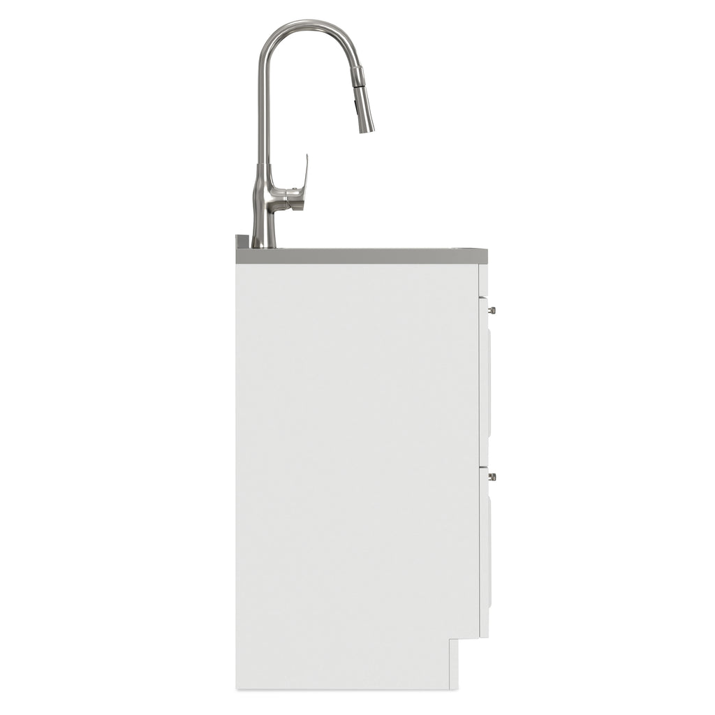 Darwin All-In-One 46-Inch Laundry Utility Sink and Cabinet