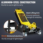 3 Ton Low Profile Aluminum Steel Racing Floor Jack