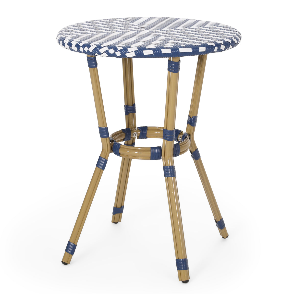 Outdoor Aluminum 3 Piece French Bistro Set