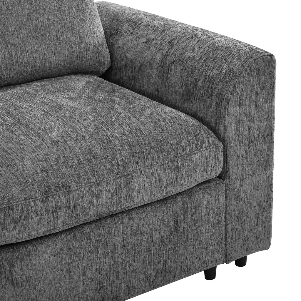 U-Style 130.3" Modular Sectional Sofa
