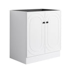 30" Freestanding Bathroom Vanity & 2 Soft-Close Cabinet Doors