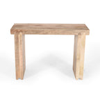 TREXM Farmhouse Mango Wood Console Table