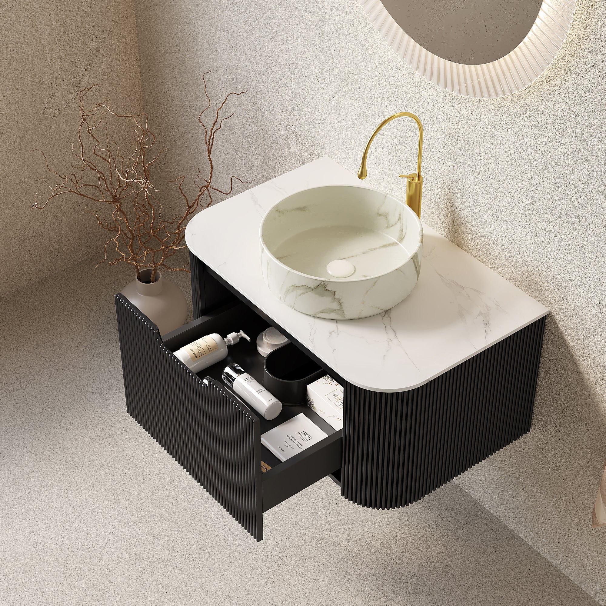 Dina 30" Bathroom Vanity & Sink
