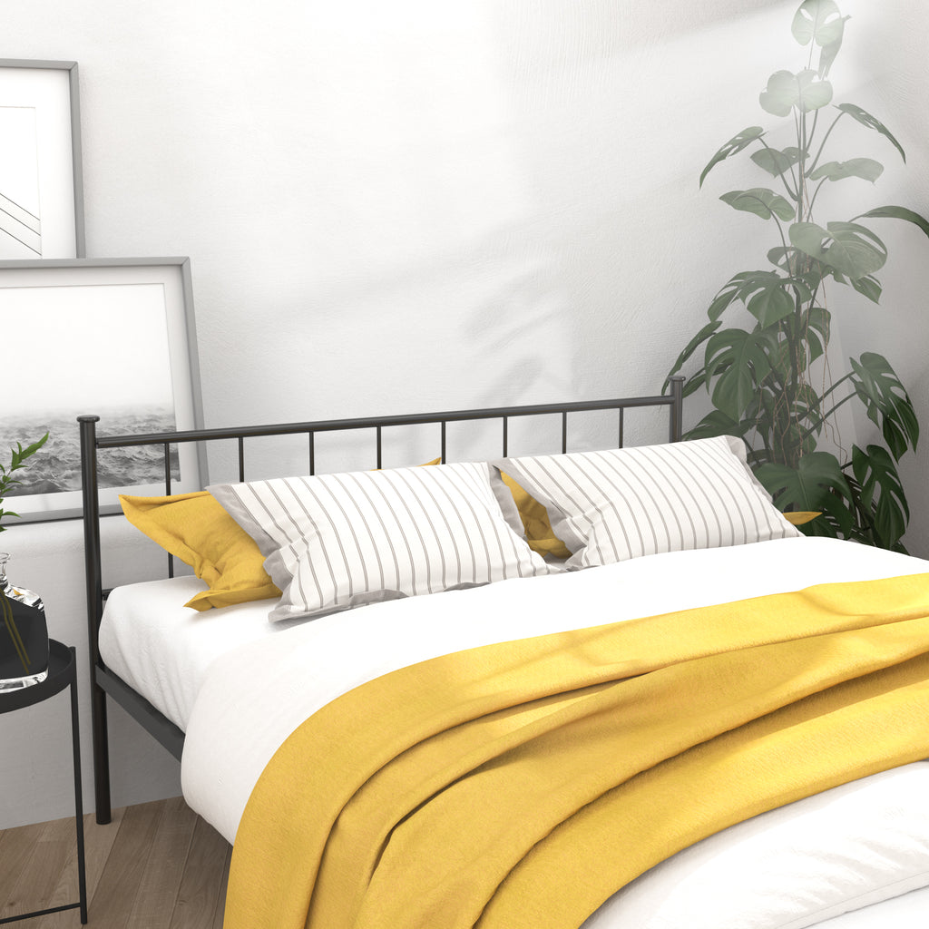 Queen Size Bed Frame With Headboard & Footboard