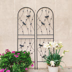 4 Pack Metal Garden Trellis 71" x 19.7"