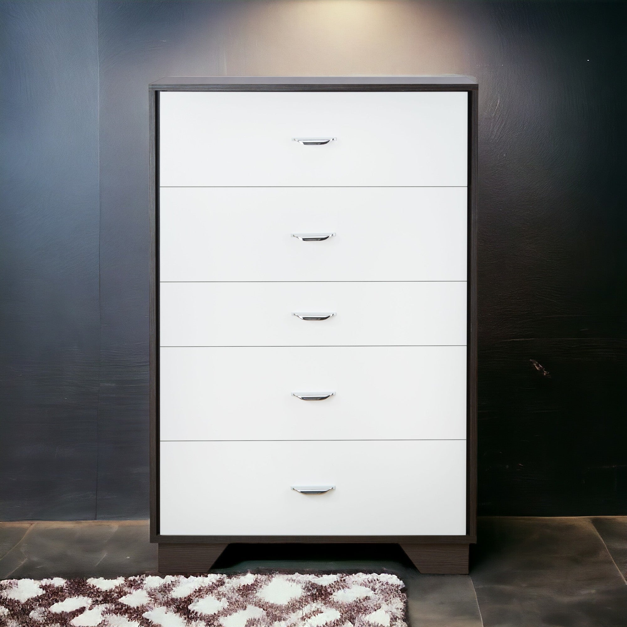 Eloy 5 Drawer Rectangular Drawer Chest