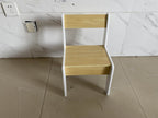 Kids Table Set with One Chair, Wooden Children Study Table