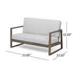 Belgian Loveseat & Coffee Table