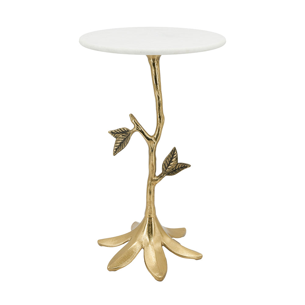 14x14x23.6" Leafy Branch Side Table