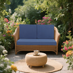 Outdoor Loveseat Cushion Set