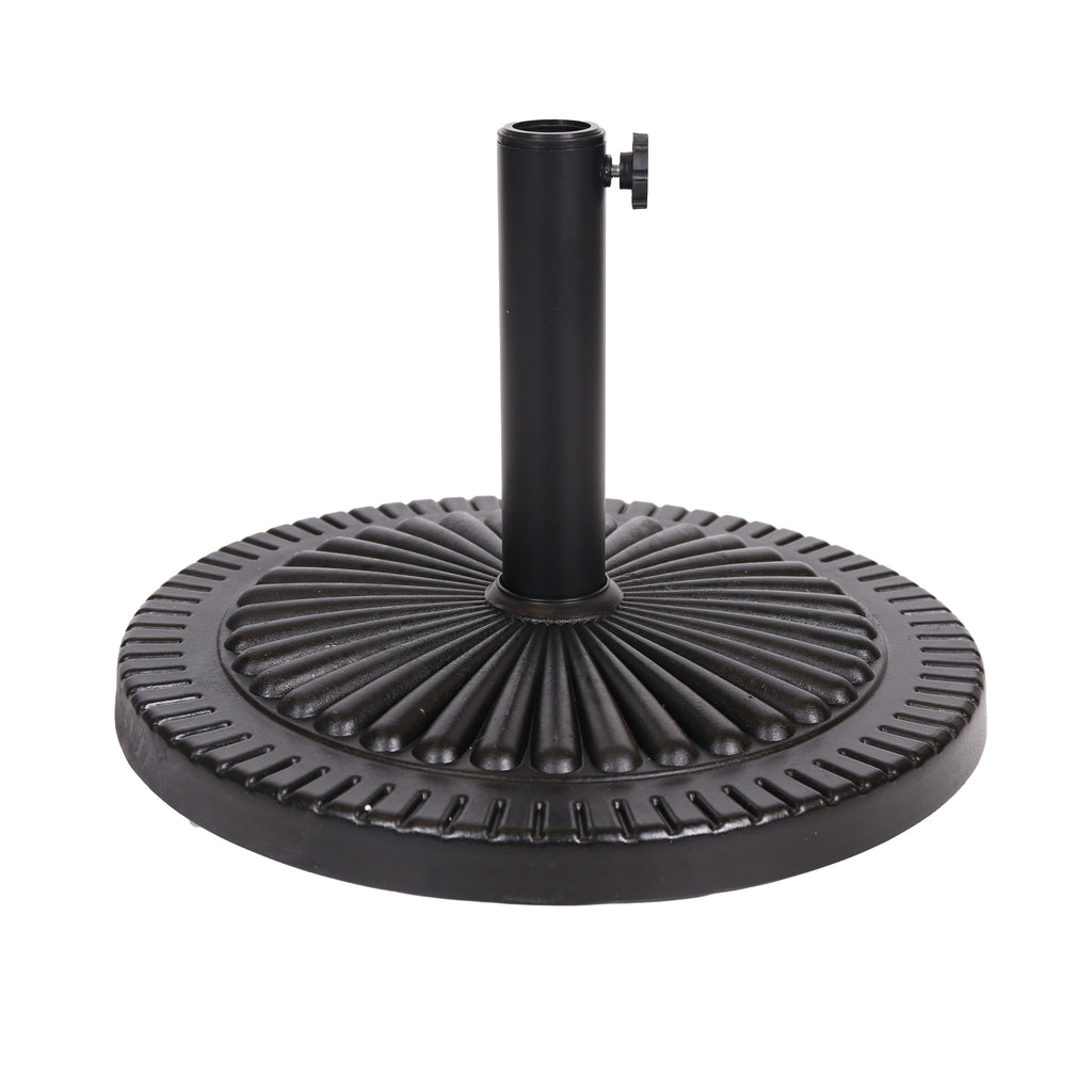 Black Rock Resin Umbrella Base