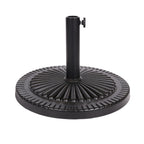 Black Rock Resin Umbrella Base