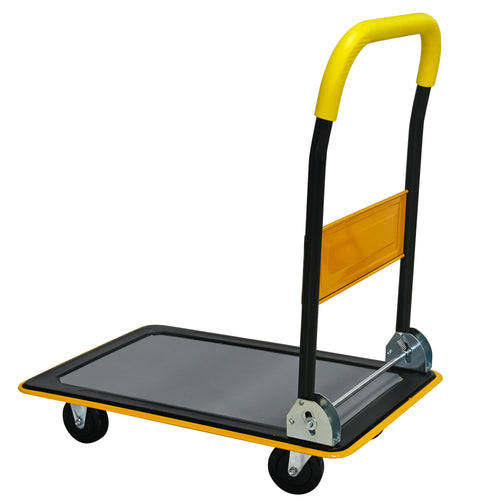 Flatbed Cart with 330lbs Heavy Duty Capacity