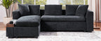 L-Shaped Chenille Sectional Sofa