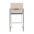 Contemporary High Back Counter Stool