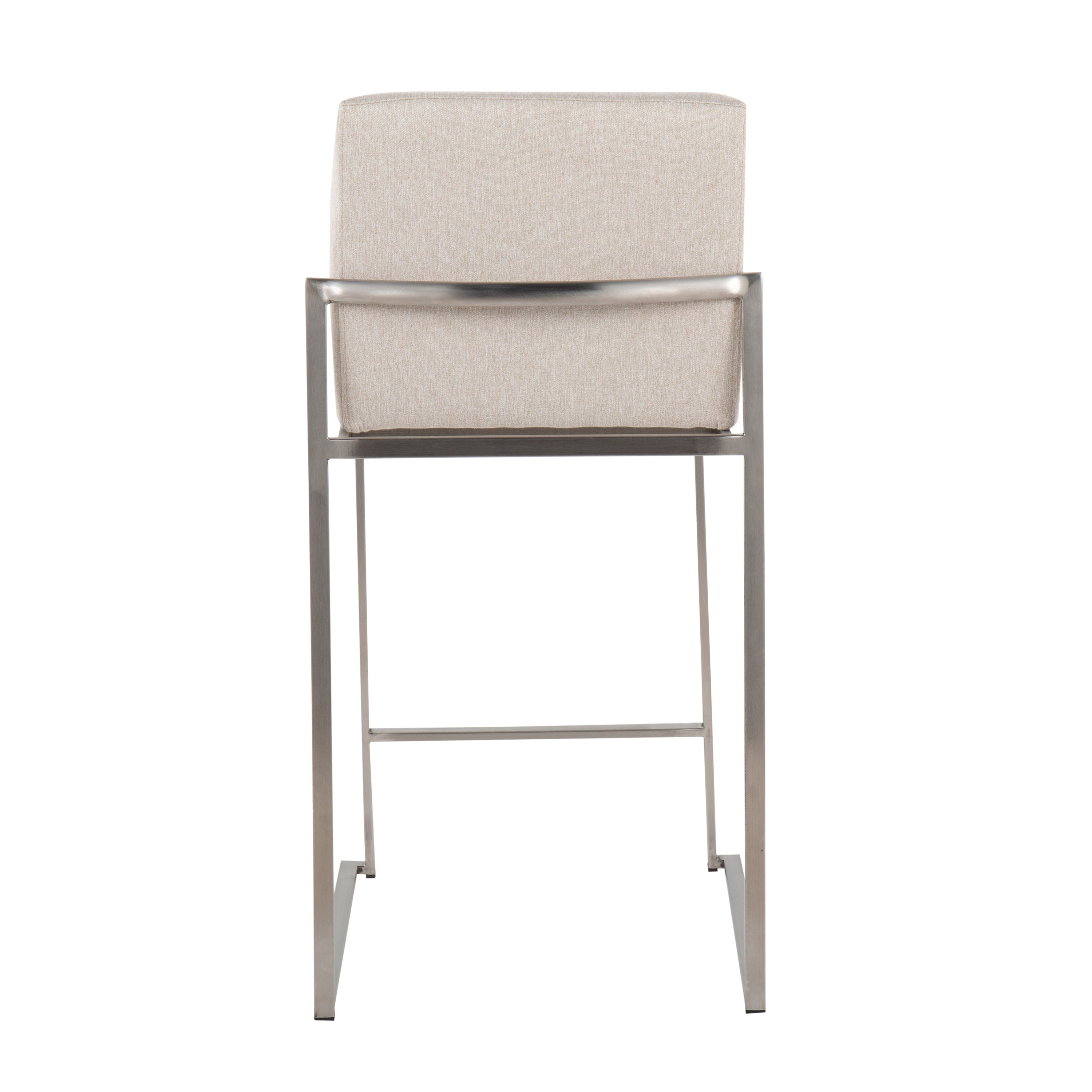 Contemporary High Back Counter Stool