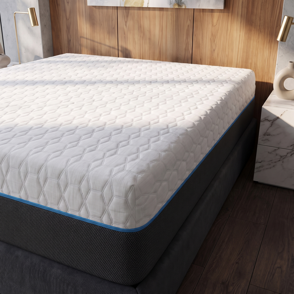 Copper Lux 14" Twin XL Plush Memory Foam Mattress