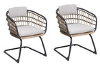 Wicker Dining Chair Set of 2