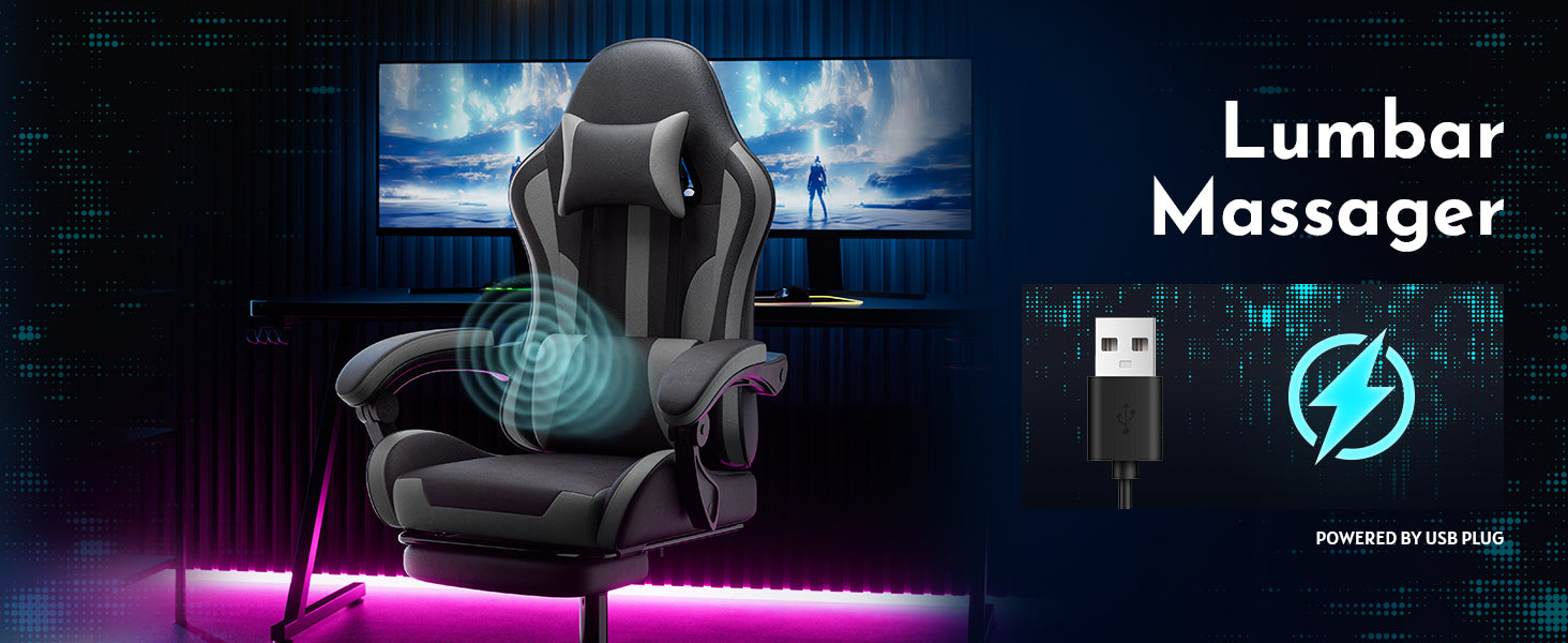 Gaming Chair with Ergonomic Design