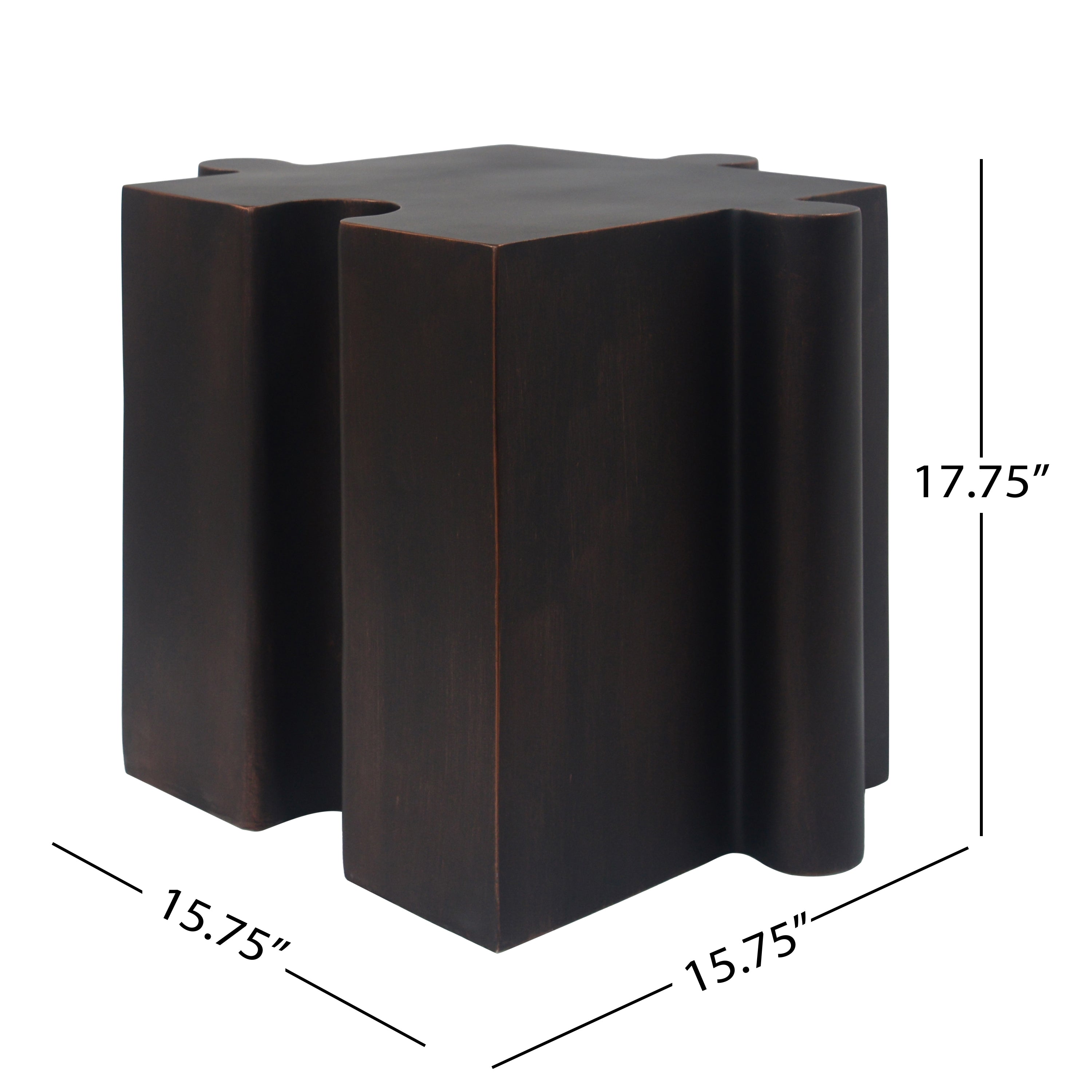 2-Piece Artistic Puzzle Table Set