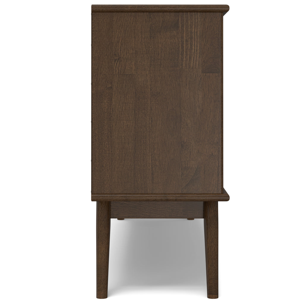 Draper Mid Century Low Bookcase
