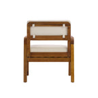 Outdoor Acacia Wood Armchair Set with Weather-Resistant Cushions