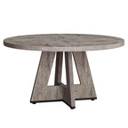 47" Round Farmhouse Dining Table – Rustic