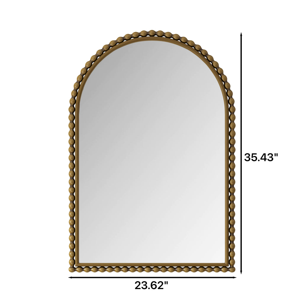 Iron Art Arch Vintage Vanity Mirror