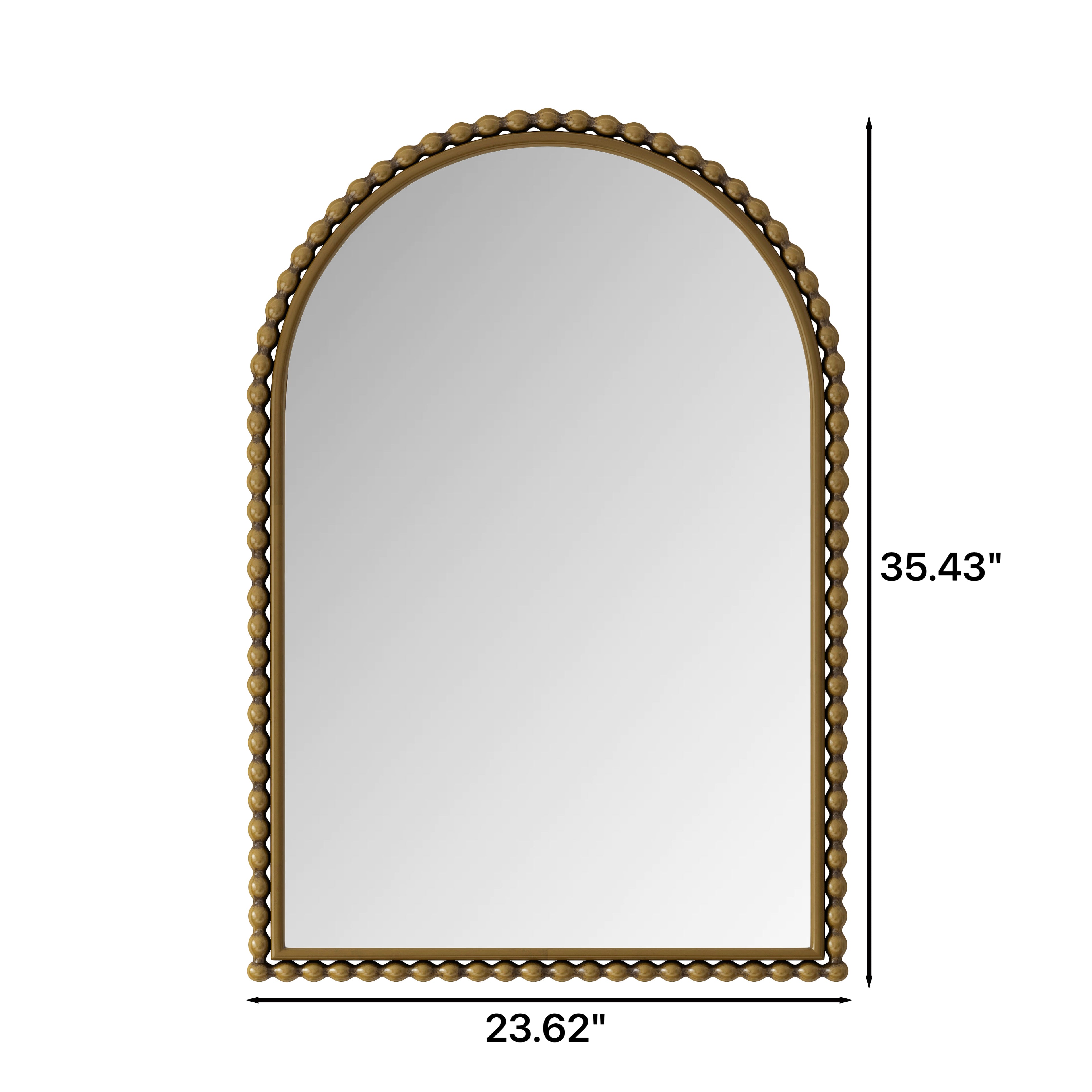 Iron Art Arch Vintage Vanity Mirror