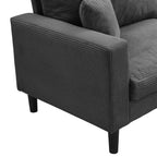 74" High Resilience Three Seater Sofa