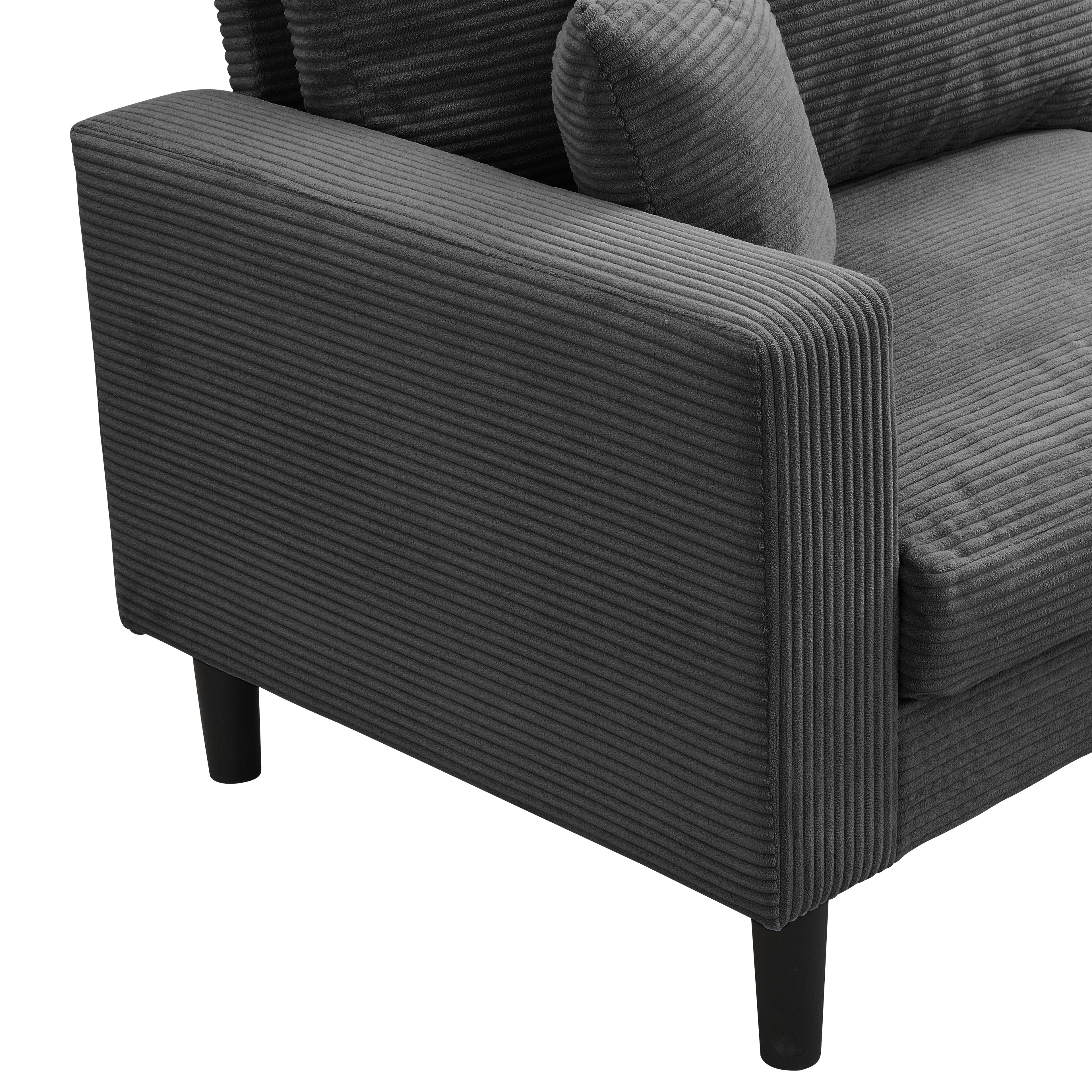 74" High Resilience Three Seater Sofa