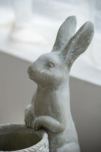 Decorative Standing Rabbit Planter
