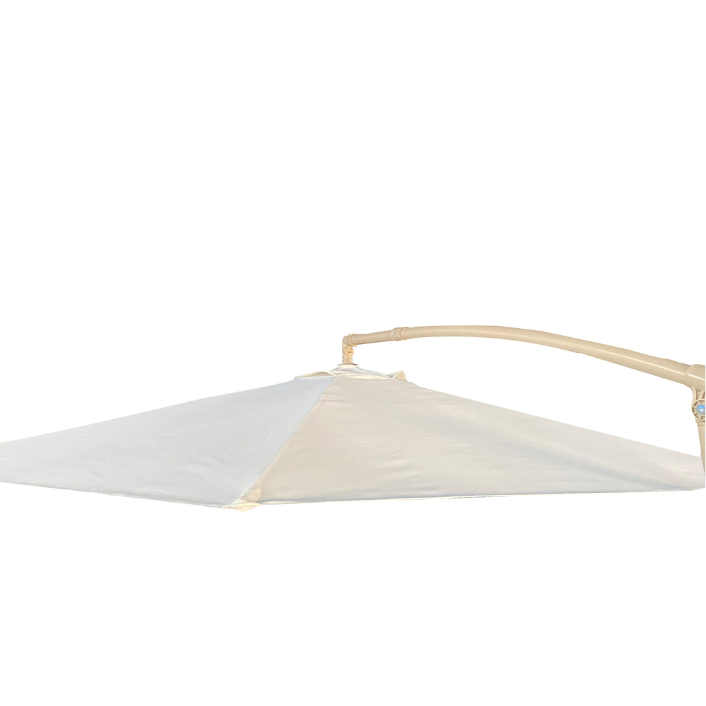 10ft Offset Patio Umbrella - Beige