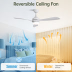52-Inch Ceiling Fan With Remote Control