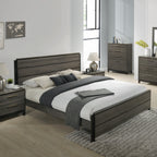 Ioana Contemporary Wood Panel Bed