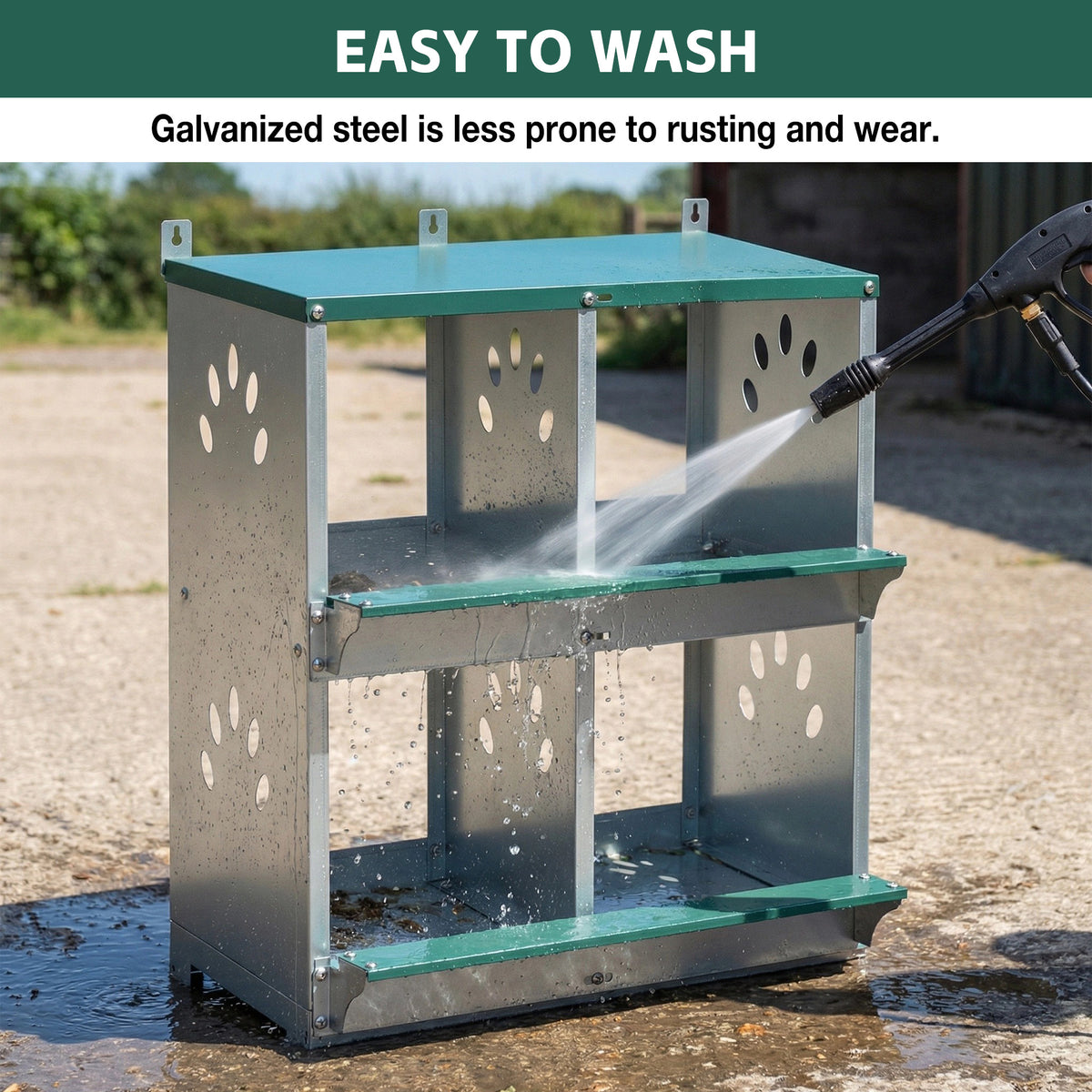 4 Compartment Chicken Nesting Boxes