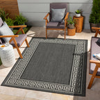 Sunshine GC_HAR2002 Anthracite Indoor/Outdoor Area Rug